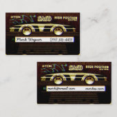Carte De Visite Cassette TDK (Devant / Derrière)