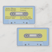 Carte De Visite cassettes VOL1 (Devant / Derrière)