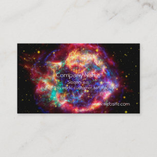 Carte De Visite Cassiopeia, la plus jeune supernova de manières