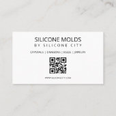 Carte De Visite Casting de silicone (Dos)