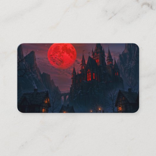 Carte De Visite Castle of the Vampire's Blood Bookmark (Devant)