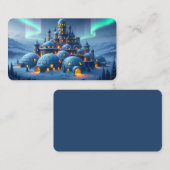 Carte De Visite Castle of Winter Hearth Bookmark  (Devant / Derrière)