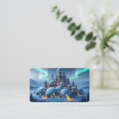 Carte De Visite Castle of Winter Hearth Bookmark  (Debout devant)
