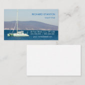 Carte De Visite Catamaran (Devant / Derrière)