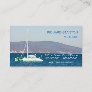 Carte De Visite Catamaran
