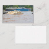 Carte De Visite catastrophe naturelle (Devant / Derrière)