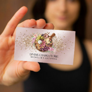 Carte De Visite Catering de Charcuterie Professionnel Planche de G