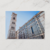 Carte De Visite Cathédrale de Florence (Dos)