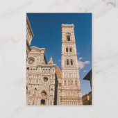 Carte De Visite Cathédrale de Florence (Dos)