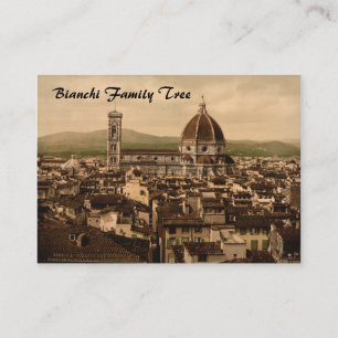 Carte De Visite Cathédrale de Florence, Toscane, Italie