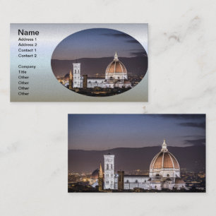 Carte De Visite Cathédrale - Florance Italie