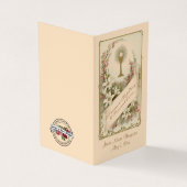 Carte De Visite Catholicisme traditionnel de First Holy Communion (Extérieur)