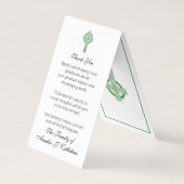 Carte De Visite Catholique funéraire prière irlandaise (Dos)