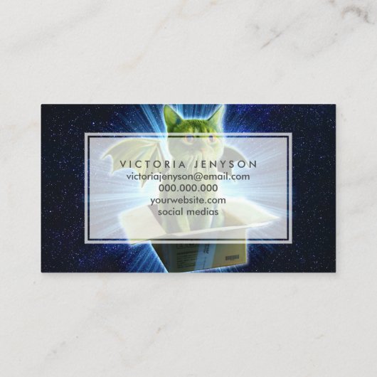 Carte De Visite Cathulhu (Dos)