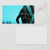 Carte De Visite Cavalier d'aube - APACHE (Devant / Derrière)