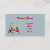 Carte de visite cavalier du Roi CharlesSpaniel (Dos)