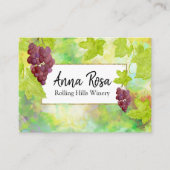 Carte De Visite *~* Cave à vin Vignobles Vignobles Vignobles (Devant)