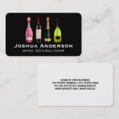 Carte De Visite Cave vinicole | Sélection de vins (Devant / Derrière)