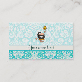 Carte De Visite Caveman ; mignonne