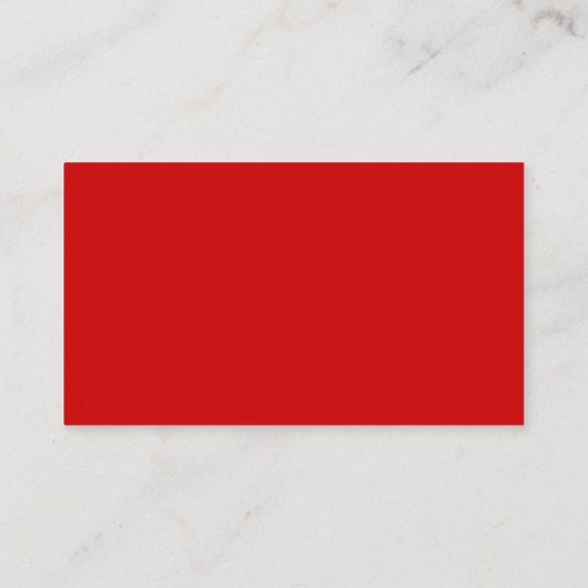 Carte De Visite #CC0000 Code hexadécimal Web Couleur foncé Argile  (Dos)
