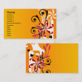 Carte De Visite CC-053.ai, Nom, Adresse 1, Adresse 2, Contact ... (Devant / Derrière)