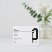 Carte De Visite CClamp - potelé (Debout devant)