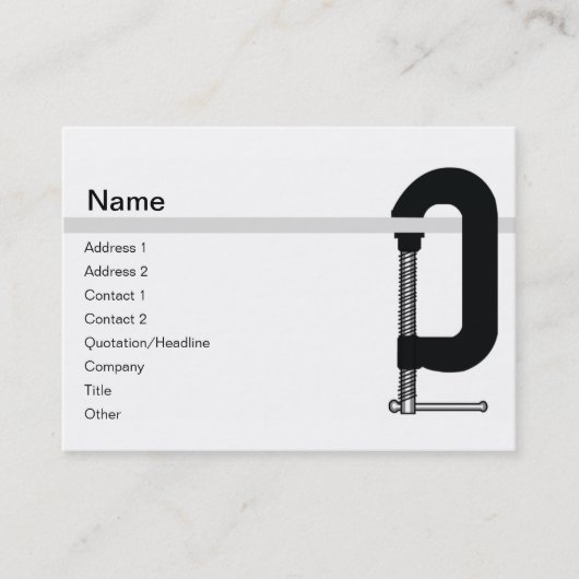 Carte De Visite CClamp - potelé (Devant)