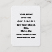 Carte De Visite ⚠ Ce contenu est actuellement indisponible (Dos)