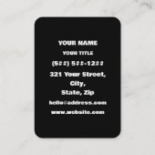 Carte De Visite ⚠ Ce contenu est actuellement indisponible (Dos)