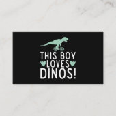 Carte De Visite Ce Garçon Aime Les Trains Cadeaux Train Wagon Love (Devant)