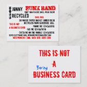 Carte De Visite Ce n'est pas une NÉGOCIATION (Devant / Derrière)