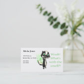 Carte De Visite Ce qui est cette mouffette d'odeur (Debout devant)