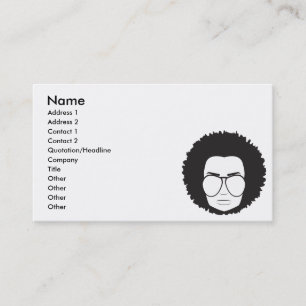 Carte De Visite ce type des années 70