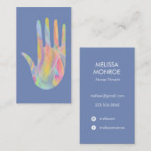 Carte De Visite Ceinture arc-en-ciel (Devant / Derrière)