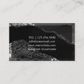 Carte De Visite Célébration de fête de garçon de bachelor fête de  (Dos)