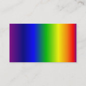 Carte De Visite Célébrez la diversité (Dos)