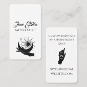 Carte de visite céleste (Devant / Derrière)