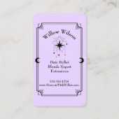 Carte de visite céleste de la carte Tarot (Dos)