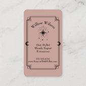 Carte de visite céleste de la carte Tarot (Dos)