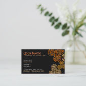 Carte de visite Céleste de tourbillon Tribal (Debout devant)