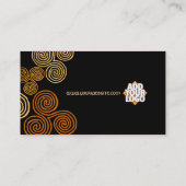 Carte de visite Céleste de tourbillon Tribal (Dos)