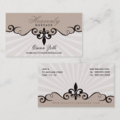 CARTE DE VISITE :: céleste L1 (Devant / Derrière)