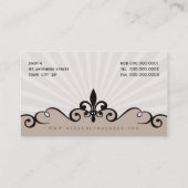 CARTE DE VISITE :: céleste L1 (Dos)