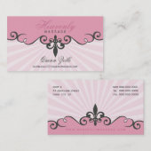 CARTE DE VISITE :: céleste L9 (Devant / Derrière)