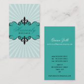 CARTE DE VISITE :: céleste P3 (Devant / Derrière)