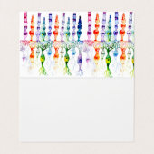 Carte De Visite Cellules cônes cellules tiges et neurones bipolair (Intérieur déplié)