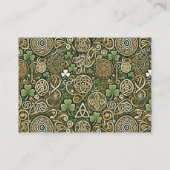 Carte De Visite Celtic Bloom (Dos)