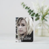 Carte De Visite Cendre modelant, AGENCE (Debout devant)