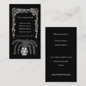 Carte De Visite cénotaphe (Devant / Derrière)