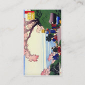 Carte De Visite Cent poèmes expliqués par l'infirmière Hokusai (Dos)